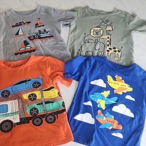 The Children's Place Gray and Orange Toy Vehicle Set